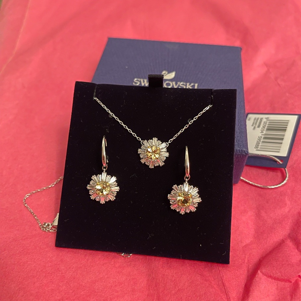 Swarovski sunshine set